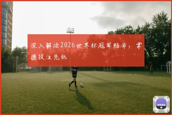 深入解读2026世界杯冠军赔率，掌握投注先机